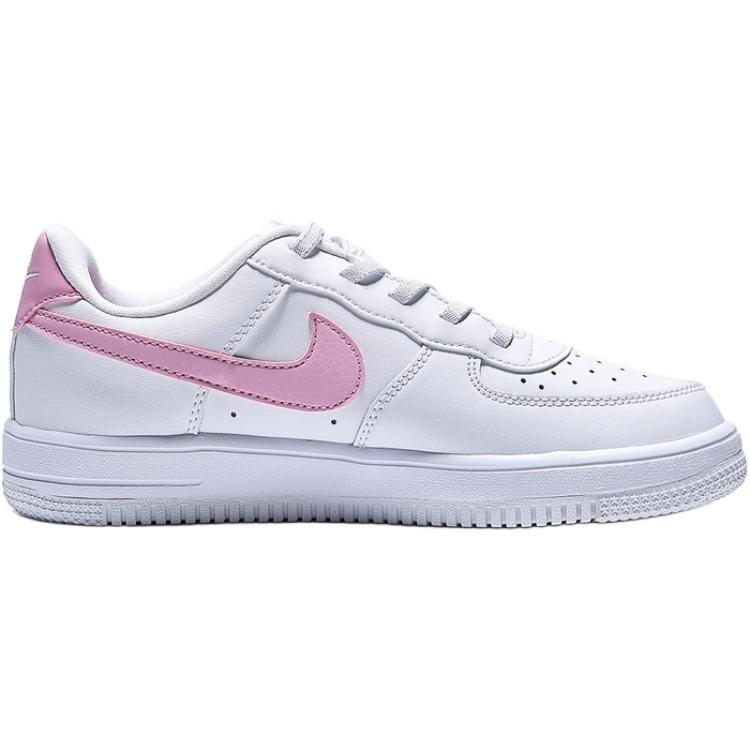 Nike Air Force 1 Low top Skateboard Shoes Pink White Kids' IH4498-124