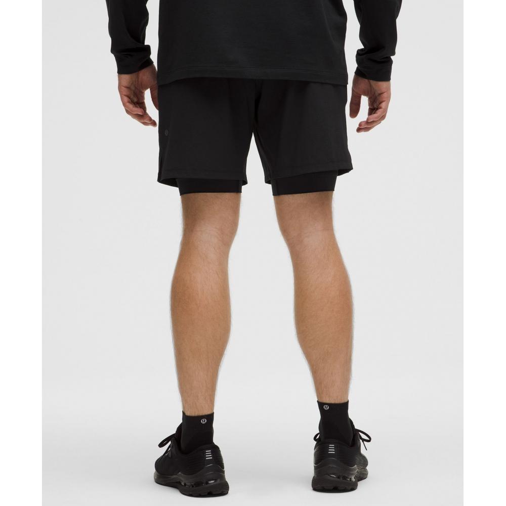 Lululemon License To Train Lined Short 7   Updated Black