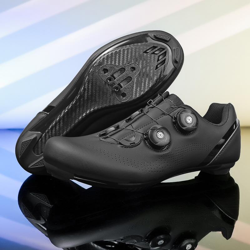 New Road Bike Riding Shoes Men's Mountain Bike Bike Bike Shoe Lock Competition Road Bike Lock Shoe Set Women's Cycling Shoes