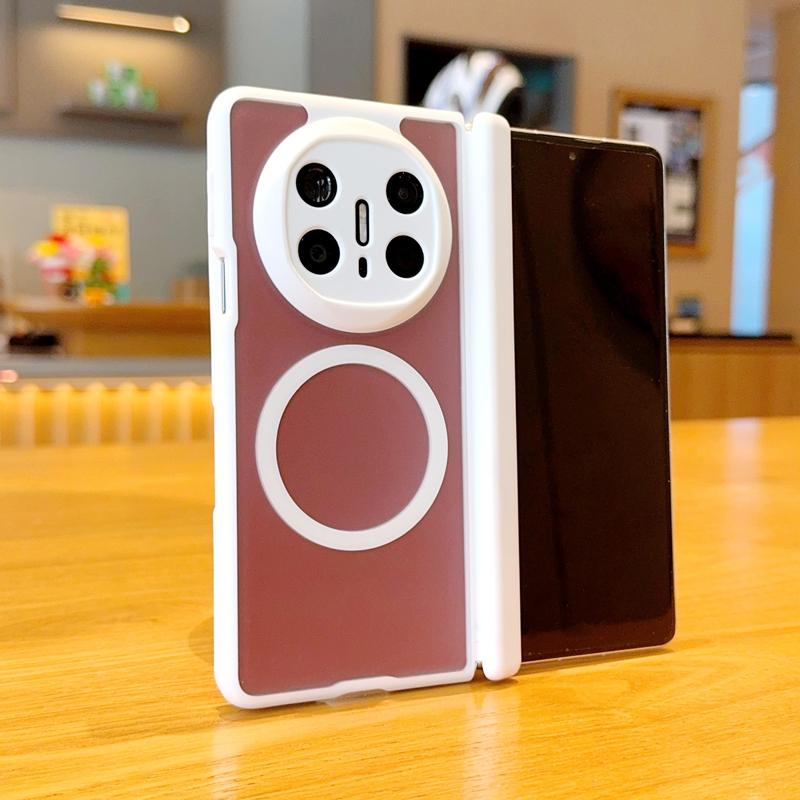 For Huawei Mate X6 X5 X3 Matte Texture Magnetic Foldable Shockproof and Anti-Oxidation Phone Case