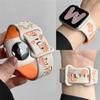 Cute Carved Butterfly Soft Silicone Strap For Apple Watch Ultra 2 49mm S11 S10 42mm 46mm For iWatch SE 9 8 7 6 5 4 3 38mm 45mm