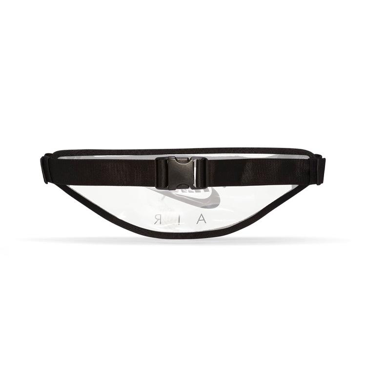 New Nike Heritage Polyurethane Sling Bag, Fanny Pack Regular Unisex Transparent CW9259-975