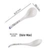 Korean-Style Ceramic Soup & Dessert Spoon Set