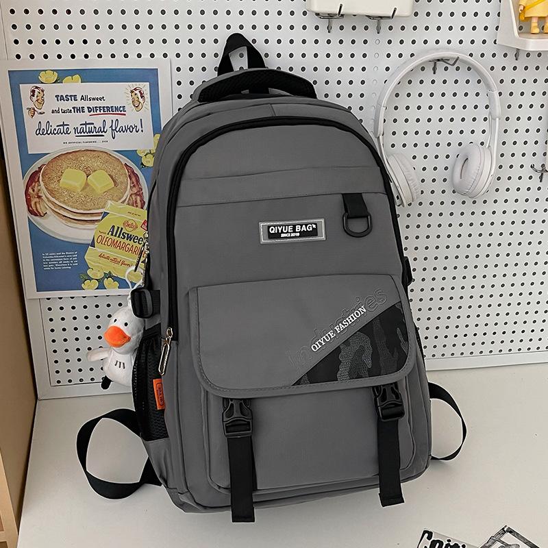 Primary School Girls Contrasting Colors Junior High School Students College Students Backpack Backpack