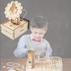 Educational Diy Wood Solar Powered Sun Model Stem Material Kit For Kids Aged 8 And Up