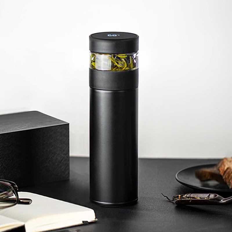 Shangqi 316 Stainless Steel Tea Infuser Insulated Cup with Temperature Display