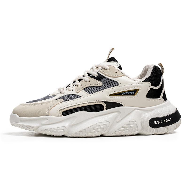 BK21 summer new casual shoes breathable low-top shoes heightening sports shoes soft sole comfortable dad shoes