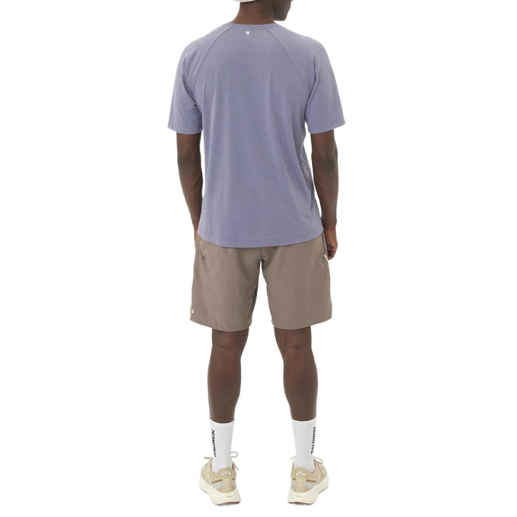 SALOMON Quick Dry T Shirts Men's Blue Granite C24240