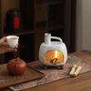 Ceramic Aromatherapy Burner Burning Palo Santo White Sage Cedar Dry Burning Incense Desktop Open Fire Atmosphere Fireplace Tray