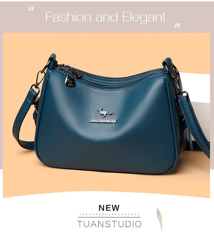 Elegant Women's 2025 Versatile Crossbody Bag: Large Capacity, Single Shoulder, Perfect for Casual or Commuting.