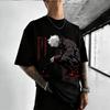 Jujutsu Kaisen Gojo Satoru Unisex Pure Cotton T-shirt 2026 Summer Hot Anime Print Round Neck Men Women Short Sleeved Top