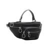 New LiNing Synthetic Leather One Shoulder Crossbody Sling Bags Regular Unisex Black ABDS533-1