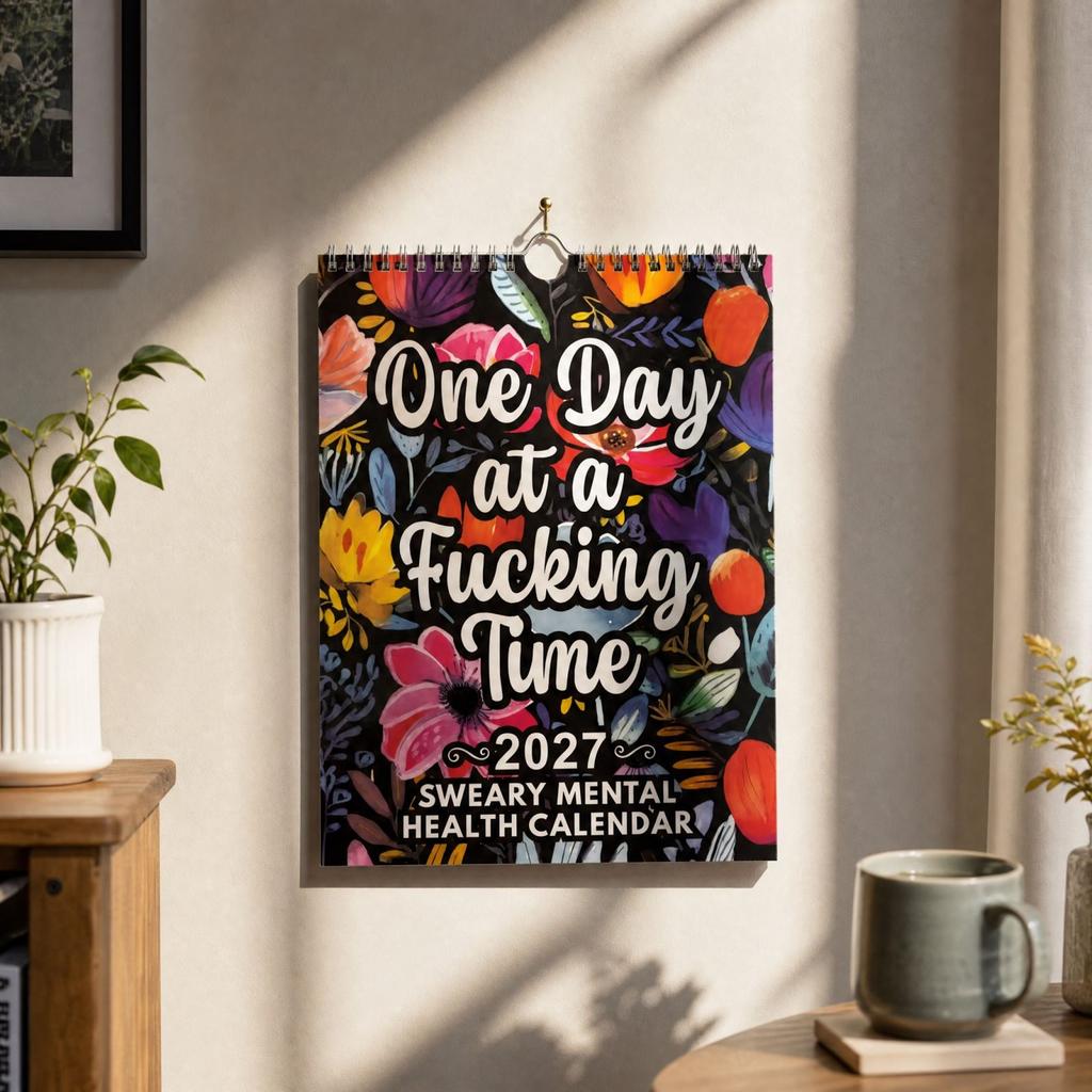 2027 Funny Adult Swear Monthly Calendar with for Daily Humor