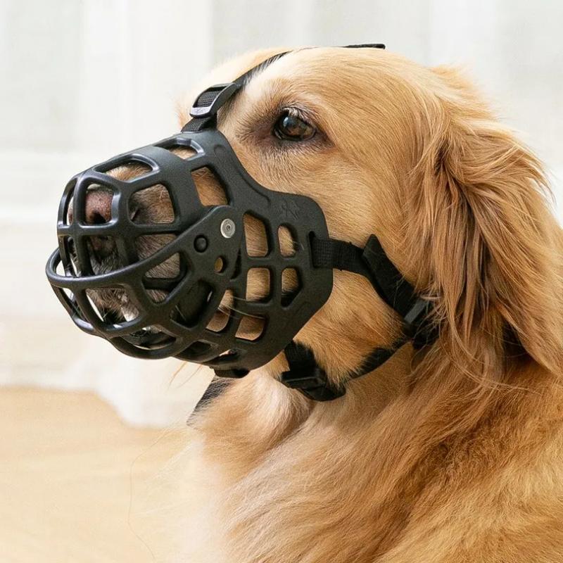 Soft Silicone Dog Muzzle Anti-Biting Breathable Mouth Mask For Medium Large Dog Accessories Safe Comfortable Outdoor Pet Supplie