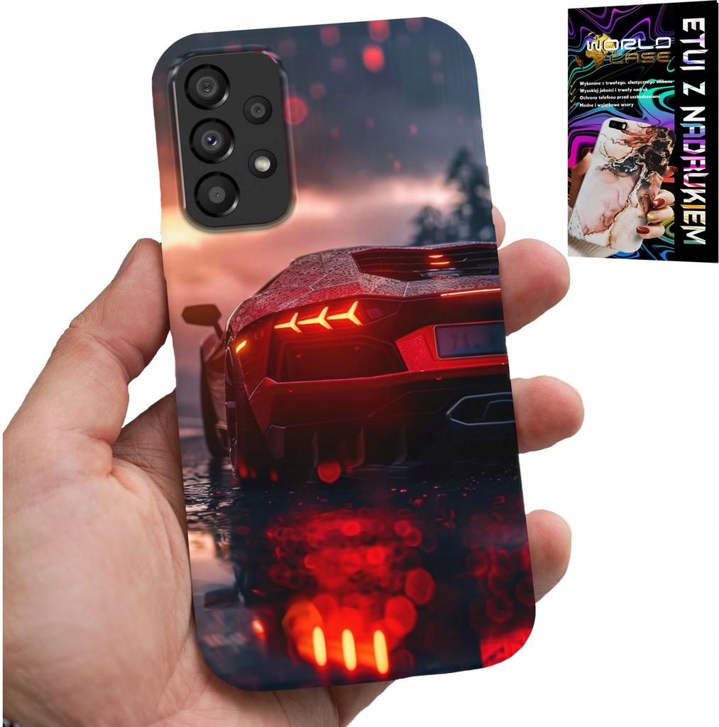 Etui Do Samsung Galaxy A23 5G - Luksusowe Samochody, Mega Wzory, Obudowa