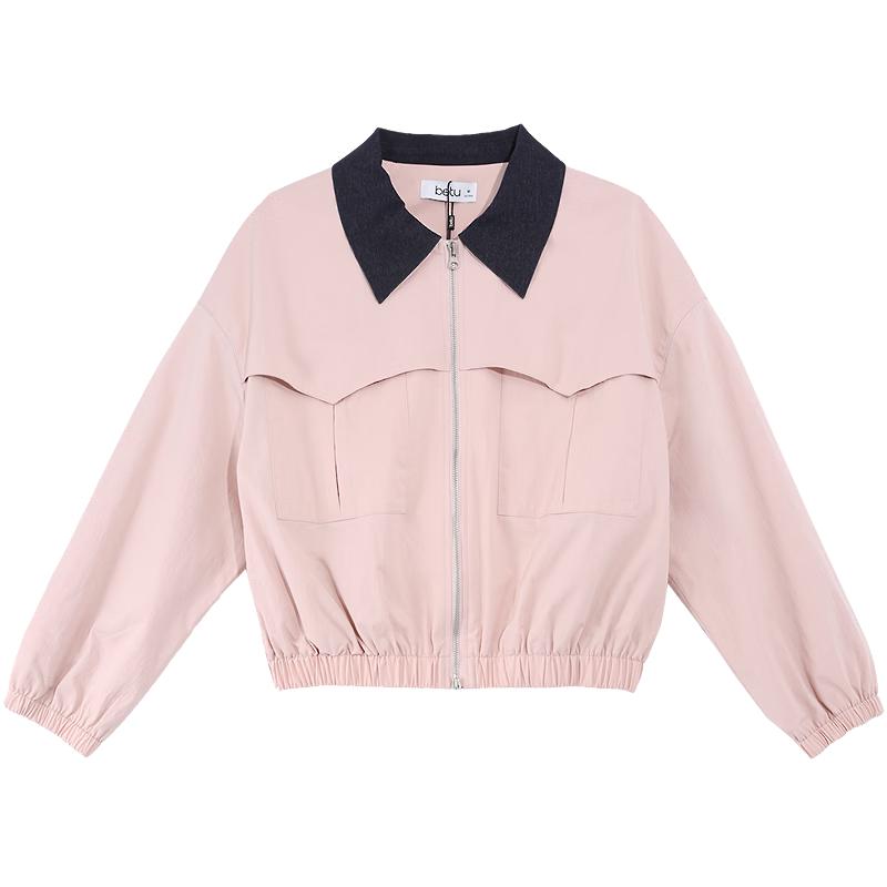 Женская короткая куртка Betu в стиле Barnes с цветовыми блоками M