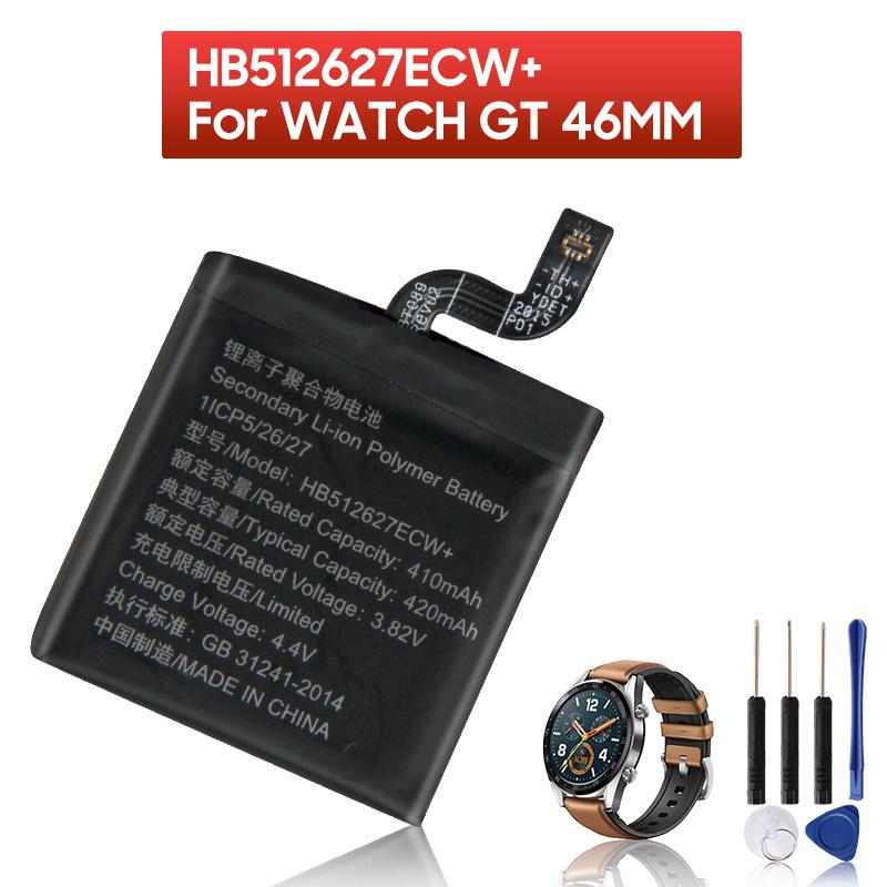 Перезаряжаемая литиевая батарея для Huawei Watch GT 46мм HB512627ECW+ Батарея для часов 420 мАч