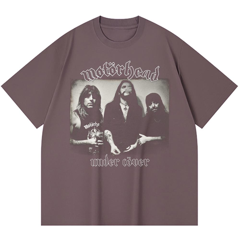 230 Gsm 100% Cotton Heavy Metal T-Shirt  Rock Band Popular Music Print Unisex Heavy Cotton T Shirt