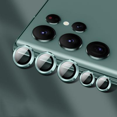 Camera Lens Protector Aluminum Alloy Metal Tempered Glass Camera Film For Samsung S24 Ultra Galaxy S23 Ultra Accessories