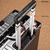 Aluminum Frame Multi-functional Spinner Luggage