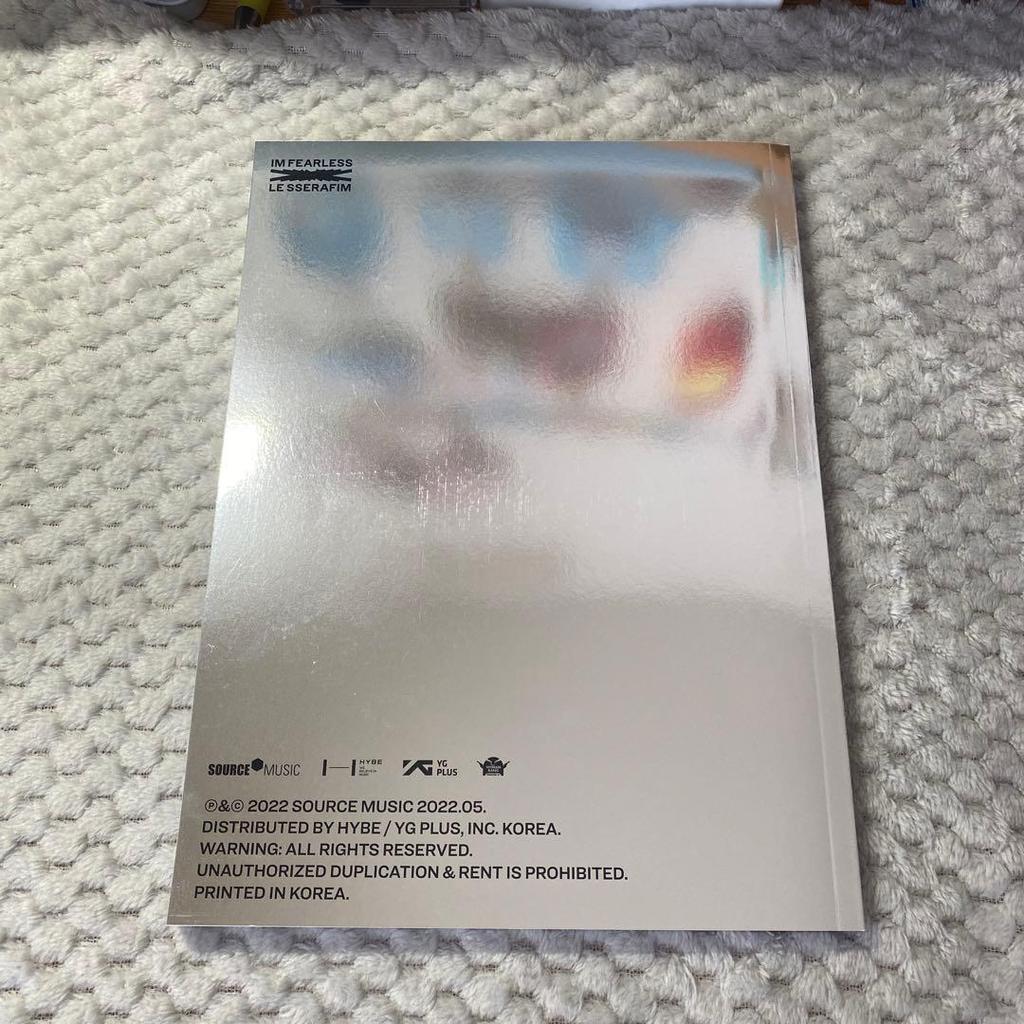 [USED] Le Sserafim CD FEARLESS Trading Card Available