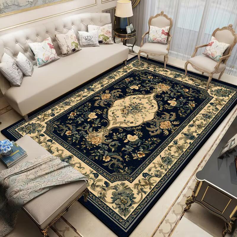 Bohemian Luxury Decoration Living Room Carpet Persian Retro Bedroom Large Area Rug Lounge Dining Room Non-slip Soft Tatami Mat