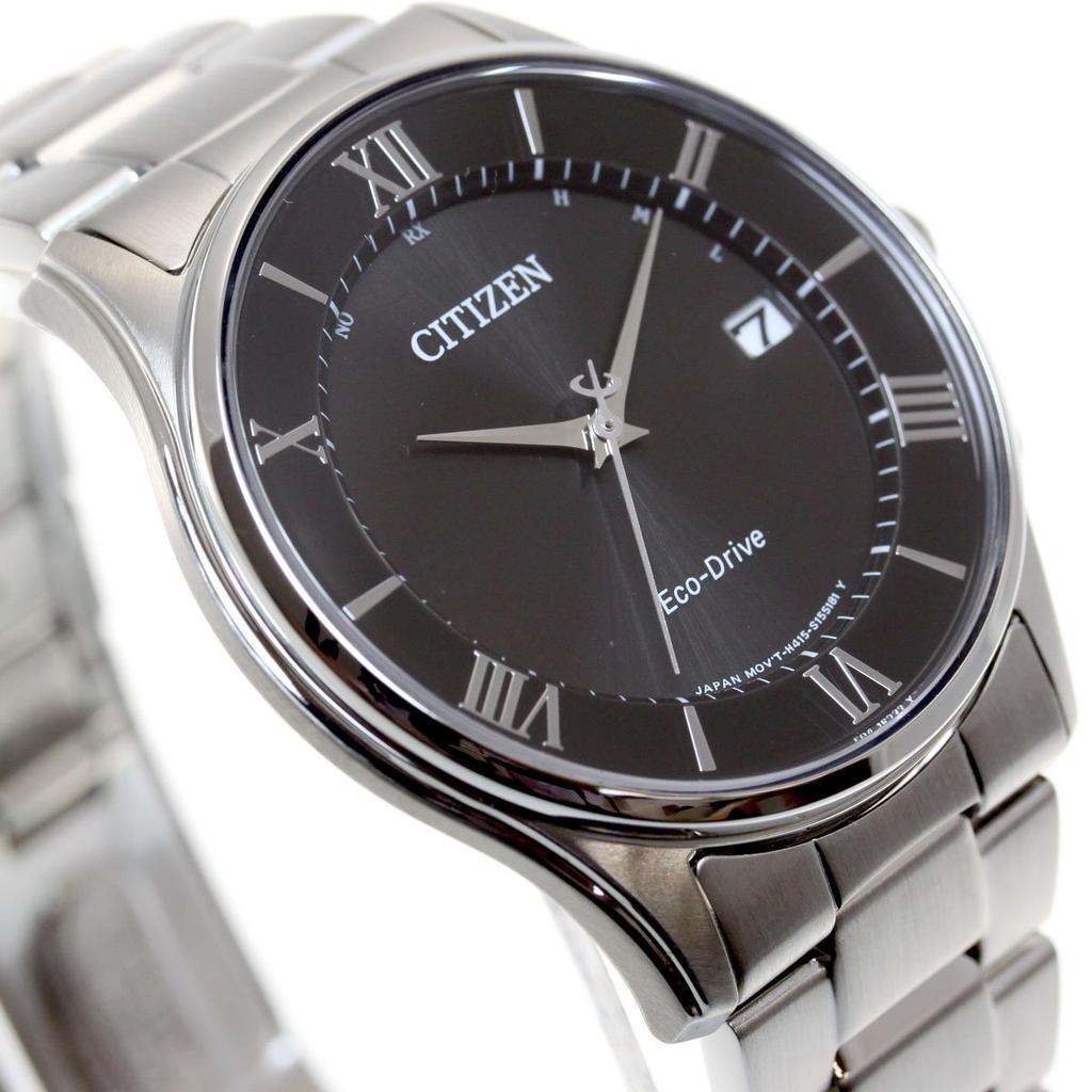 Citizen Collection Simple Adjust Slim Eco-Drive Radio-Controlled Watch, Type, AS1060-54E, Men's