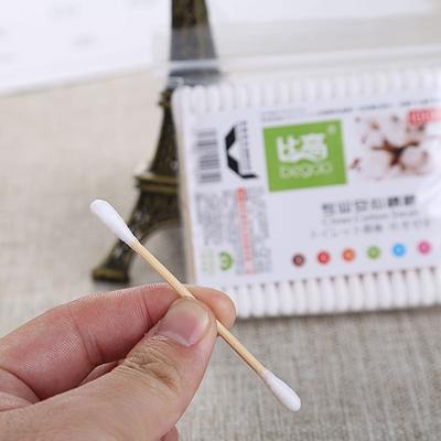 Disposable Cotton Swabs 1 Pack 100 Clean Cotton Swabs for Earpicking Makeup Double-headed Makeup Household Earpicking