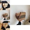 Trendy Summer 2024 Bucket Bag In Beige With Brown Accents Perfect For Everyday Use