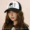 Baseball Stitching Stitched Embroidered Alphabet Kitten Puppy Cute Women  Men For Neutral Gender Fresh Caps Peaked Hats Sunshade Niche Versatile