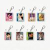 1 Stück Mitglied Schlüsselanhänger Niedlich Polaroid Stil Echtes Foto Figur Hält SKZOO Puppe Anhänger Schlüsselanhänger für Taschen, SKZ Merch STAY Fans Sammlung Geschenk