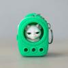 Lightweight Build 3D Printed Keychain Vibrant Shades Trendy Bag Charm Micro Kitten Bag  Gifting