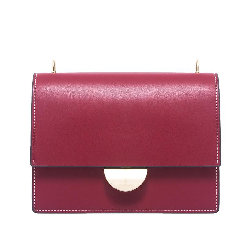 Spring/summer Fashion All-in-one Cross-shoulder Genuine Leather Bag