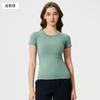 Spring and Summer New Women's Short-sleeved Crew Neck Sports T-shirt Running Fitness Top Slim-fitting Breathable Yoga Short-sleeved S1011