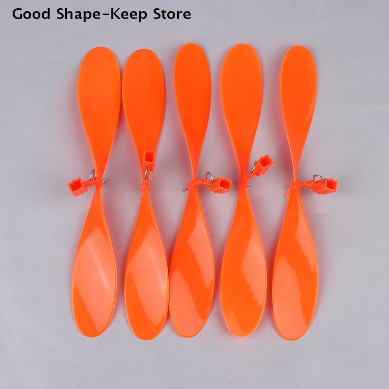 Pack of 10, 180mm Rubber Band Propellers for Model Aircraft; Essential for Student Airplane Projects
