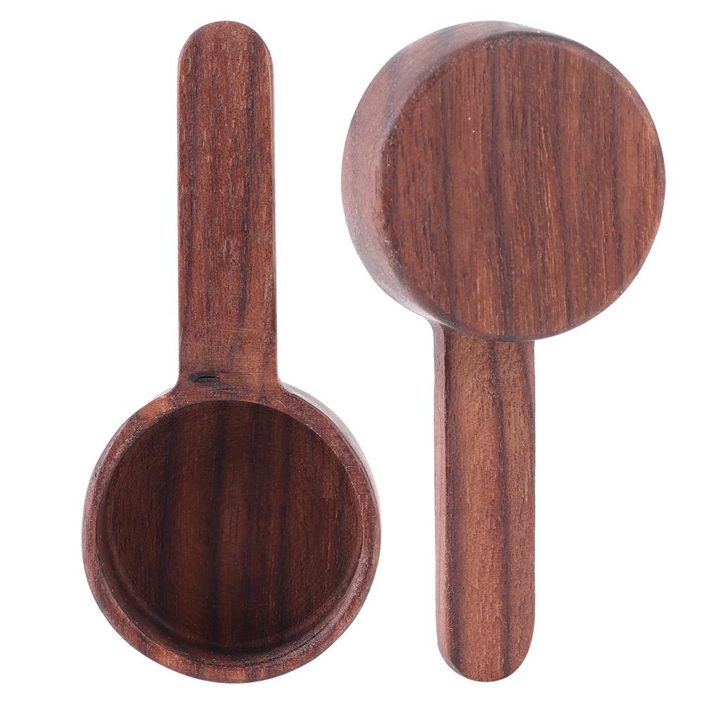 Multifunction Wooden Measuring Spoon Coffee Spoon Home Kitchen Measuring ToolsShort Handle