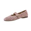 Fashion Hollow Loafers Women Casual Flat Sandals Marie Janes Shoes Woman 2025 Trend Dress Summer Comfort Soft Sole Breathable Zapatos