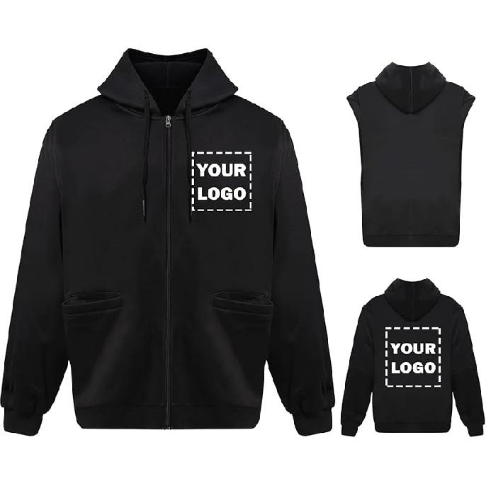 YOWESHOP Светоотражающая куртка-худи повышенной видимости с отстегивающимися рукавами Hi Vis Защитная рабочая одежда для улицы Унисекс Small