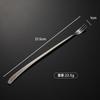 304 Stainless Steel Creative Smiley Face Inclined Handle Laser Spoon Chopsticks Fork Student Tableware Full Set of Gifts Children