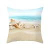 Summer Beach Shell Marine Pattern Pillowcase Home Sofa Pillowcase Cushion Cover