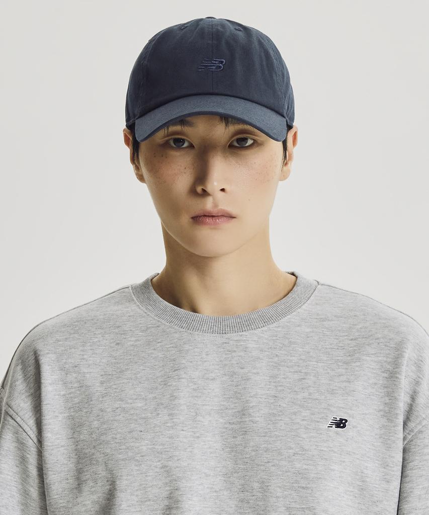 Nyuballanseu Nbgdgf1105 / Flying Logo Cotton Ball Cap (+Size) (Navy)