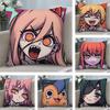 Hot C-Chainsaw Mans Pillow Case Short Plush Pillow Covers Sofa Decorative Gift Home Double-sided Printing Cushion Cover