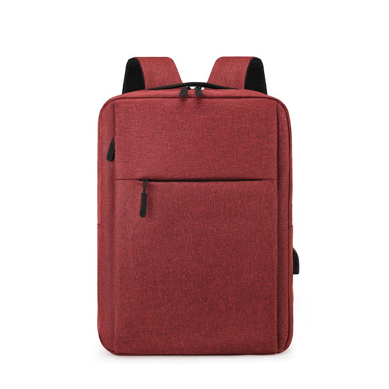 

Деловая сумка Kumon корейская версия, студенческий рюкзак для занятий, мужские и женские модели, большая вместимость, простой многоотсековый рюкзак для деловых поездок, сумка для компьютера красный