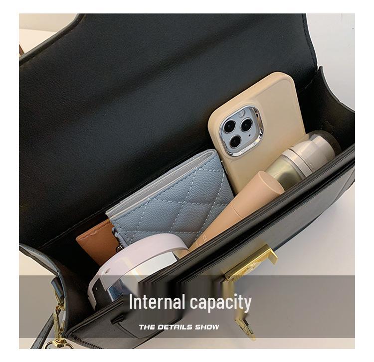 Stilvolle Retro Schlangenleder Textur Ketten Crossbody Tasche - Damen Vielseitige Kleine Quadratische Schultertasche