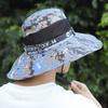 Bucket hat men's summer sun protection camouflage large brim sun hat outdoor breathable fishing hat mountaineering hat sun hat