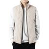 Men's Cotton Vest Plus Velvet Thick Sleeveless Waistcoat Warm Vest
