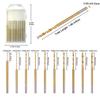 10Pcs Mini Drill Bit Set Engraving Drill Bits HSS For DIY Resin Jewelry Micro-Carving Drill Bit