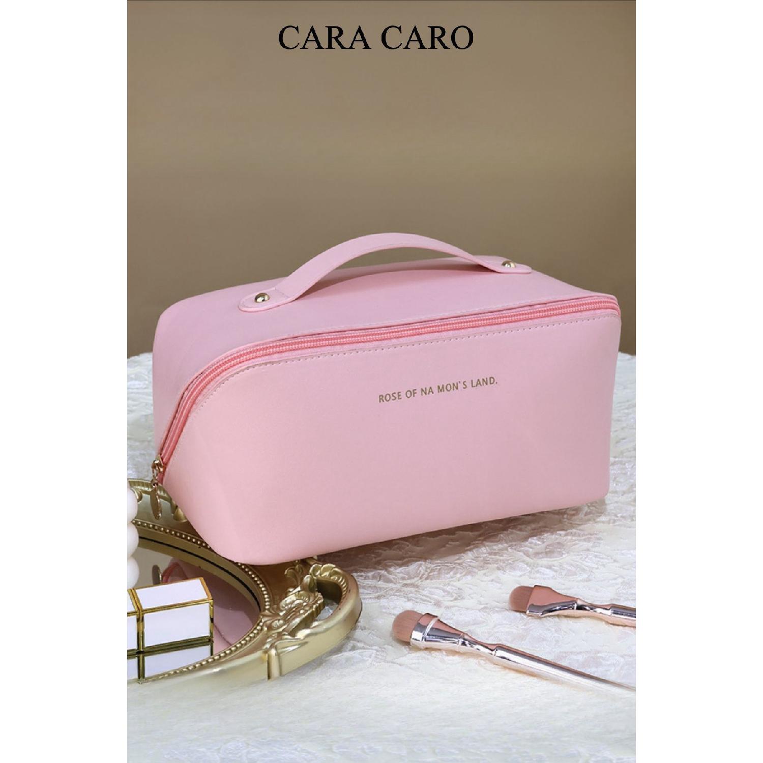 

Large Capacity Portable Makeup Bag Travel Makeup Bag рожевий