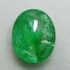 Natural Green Emerald Loose Gemstone Oval Cut 7.36 Ct Muzo for Jewelry Making and Gem Collections