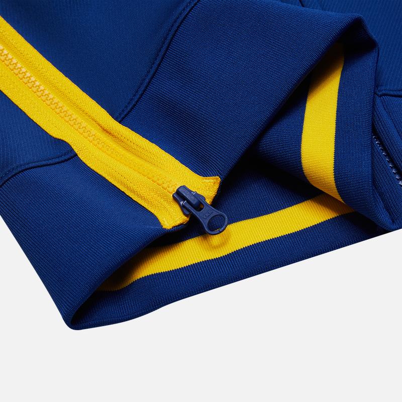 Nike Dri-Fit NBA Logo Embroidered Zipper Hoodie Men Hoodies Light-Blue FB5345-495